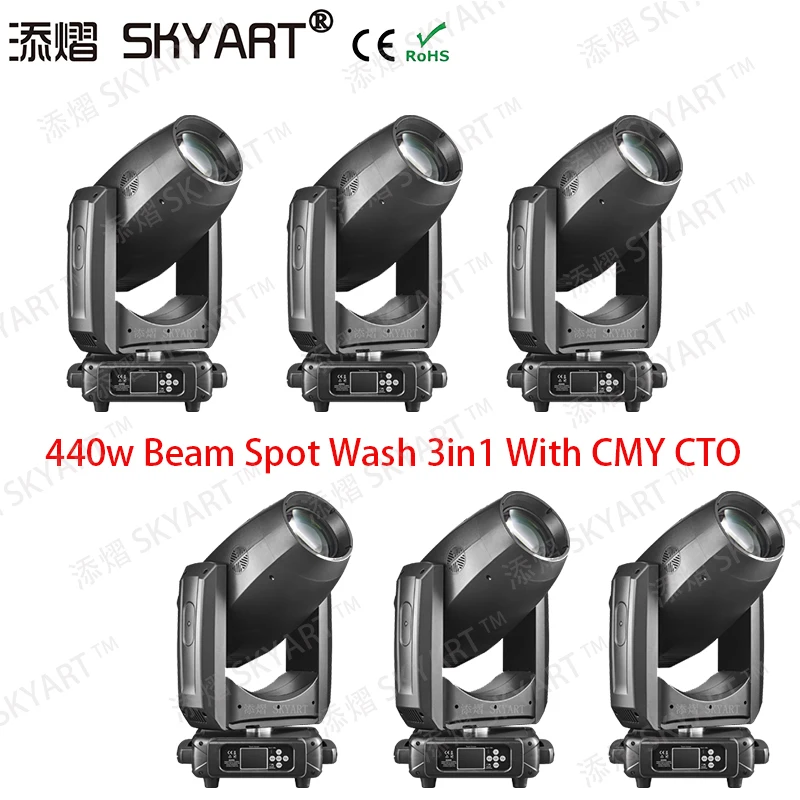 

Disco 440w Spot Beam Moving Head 3IN1 Lighting exhibition Automatic/Console Light Beam DJ Light Free Shipping Disco Party Light