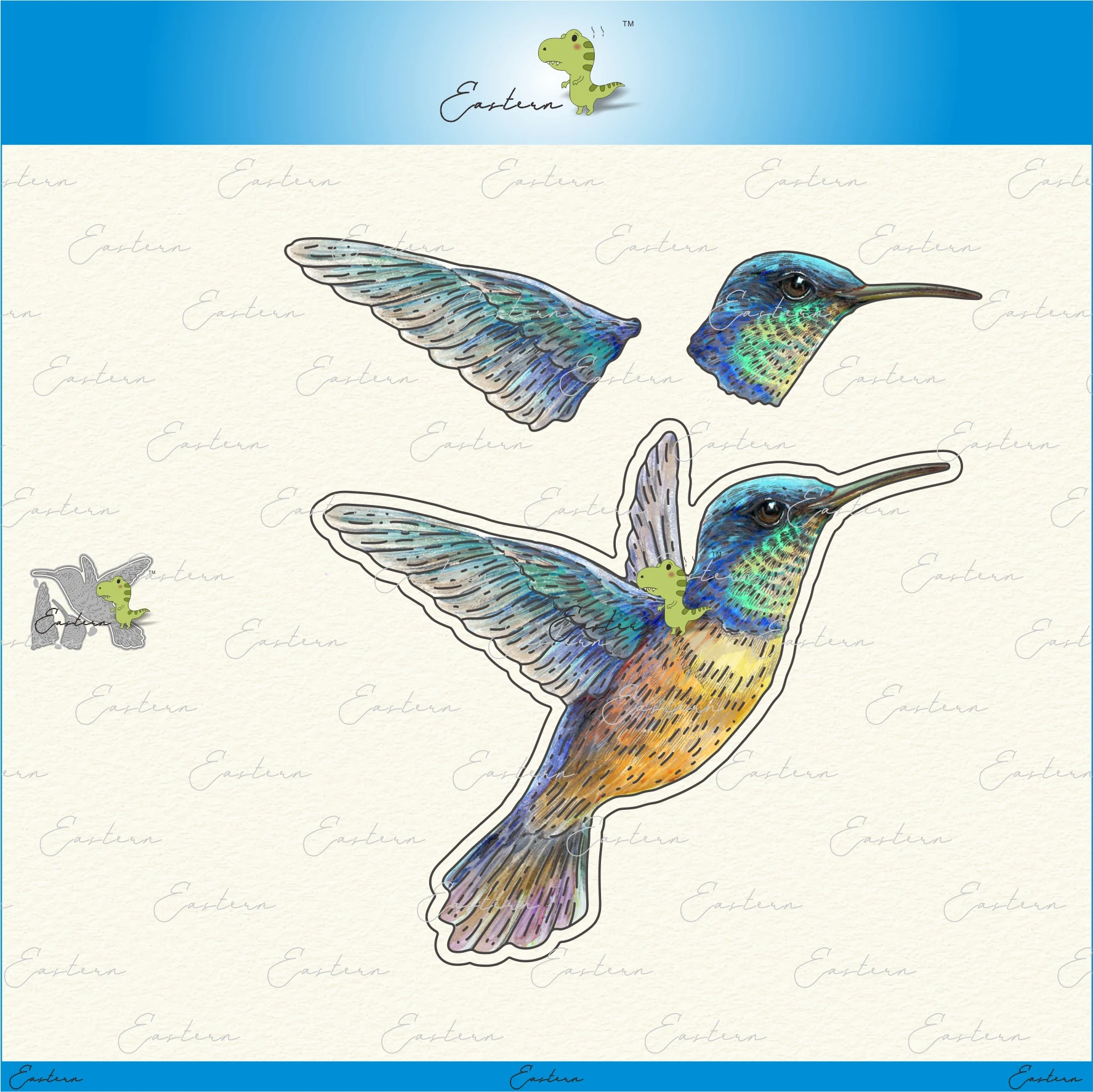 Hummingbird metal cutting dies 2020 new diy mould Scrapbooking Paper Making Embossing tools die cuts crafts dies