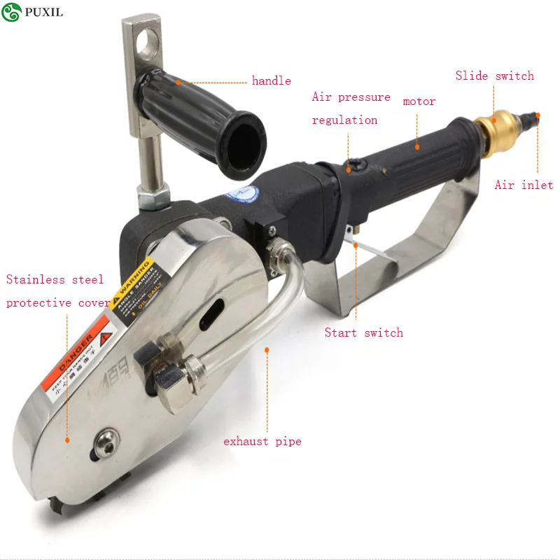 Strong pneumatic hand cleaning machine for cardboard scrap paper used in the manufacture of cardboard boxes BM-X8