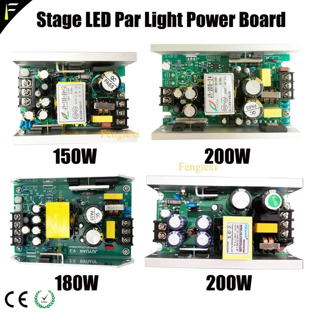 Stage Par Can Drive Power LED 54x3W 150W 180W Par Light Switch Power Supply Par Light Power Supply Circuit Board Driver