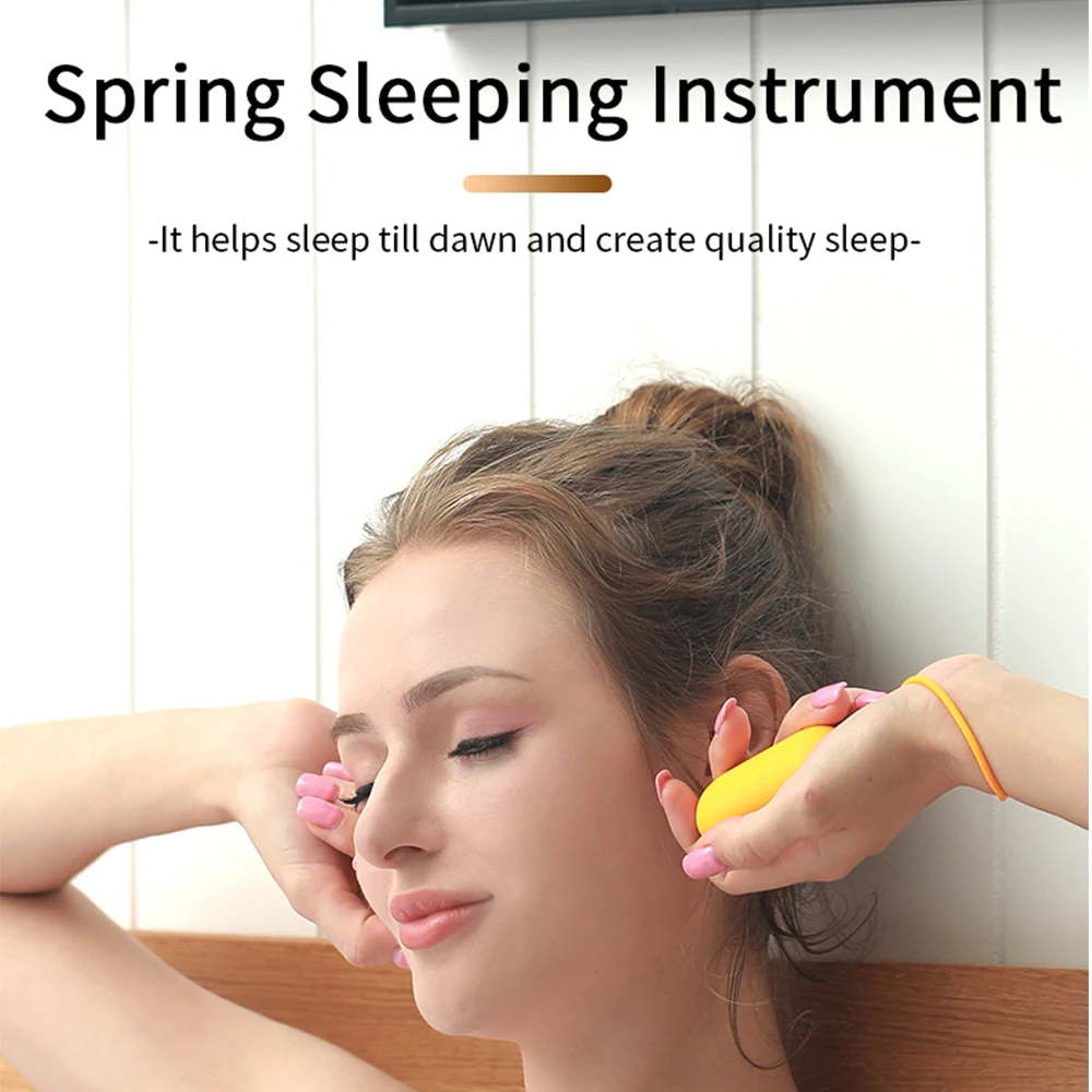 USB Charging Microcurrent Sleep Holding Sleep Aid Instrument Pressure Relief Sleep Device Hypnosis instrument Massager and Relax