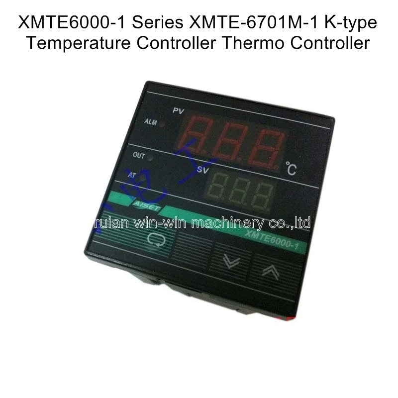 

2 pcs XMTE6000-1 XMTE-6701M-1 XMTE60001 XMTE6701M1 K type Temperature Controller for film blowing machine bag making machine