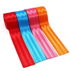 4Meters 2 Inch Colour DIY Strengthen Seat Belt Webbing Fabric Racing Car Seat Safety Ribbon Harness Webbing Straps Safety Belt