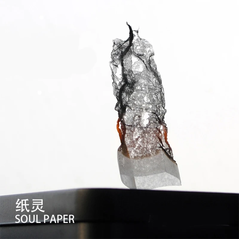Soul Paper Will Tsai Magic Tricks, Tension Icide, Prédiction Miracle, Suie, Pro Fire, Close Up, Stage, Comedy, 5 Pcs = 1Pack