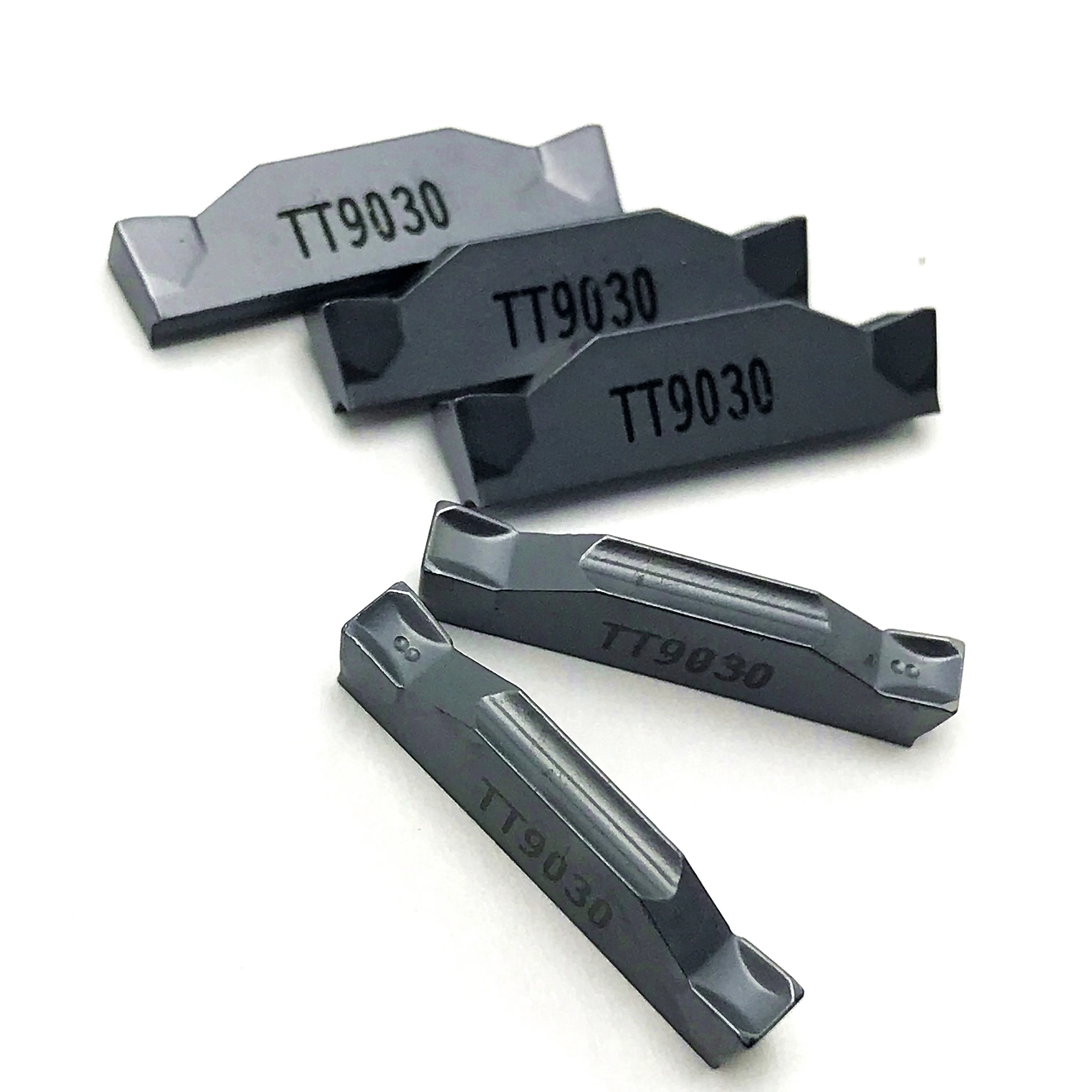 Herramientas de ranurado de inserción de carburo, herramientas de corte de torno CNC, procesamiento de acero de alta calidad, TDC2, TDC3, TDC4, TT9030, TT9080