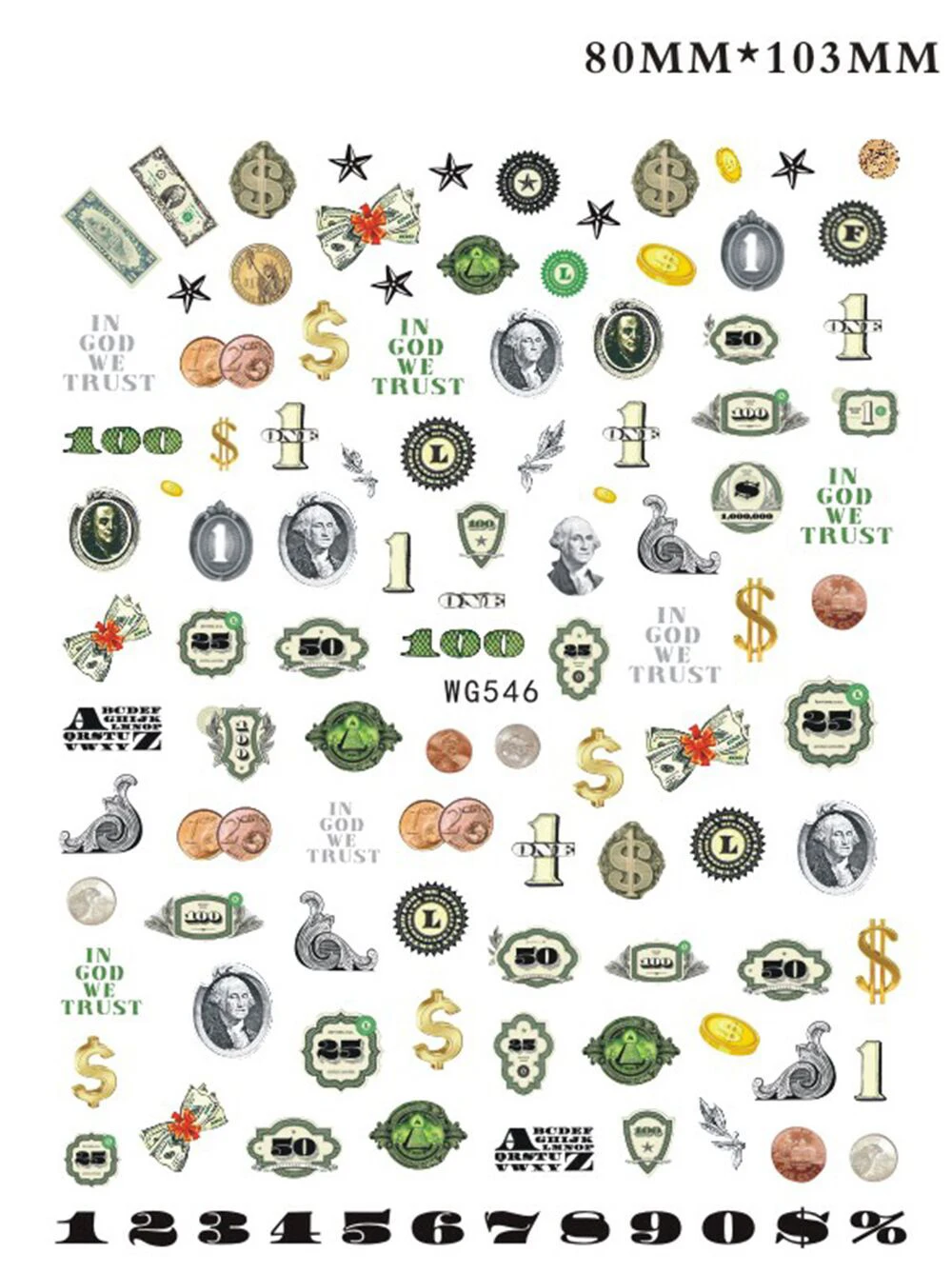 Autoenvolturas adhesivas 3D para uñas, adhesivos para manicura, calcomanías para salón de belleza, 1 piezas