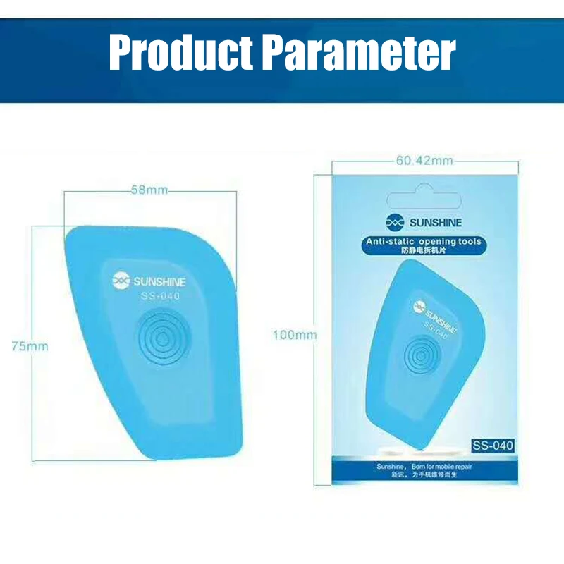 SS-040 Chống Tĩnh Điện Dụng Cụ Mở ESD An Toàn Bật Nắp Thẻ Màn Hình LCD Pin Dụng Cụ Mở Nắp Hộp Tháo Lắp, sử Dụng Cho Điện Thoại Thông Minh Thất Bại