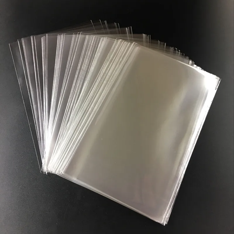 100pcs 5 Sizes Avail Transparent Opp Plastic Bags for Candy Lollipop Cookie Packaging Cellophane Bag Wedding Party Gifts Favors