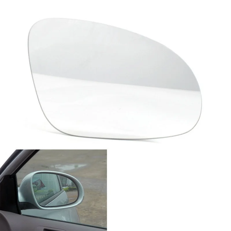 

For VW Golf 5 MK5 Jetta Passat B6 2006-2009 Left Right Side Heated Mirror Blue Glass LH RH Lens Replacement 3C0857521 3C0857522