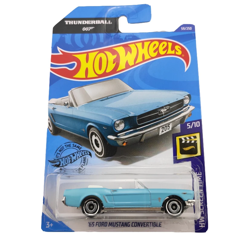 

2020-59 Hot Wheels 1:64 Car 65 FORD MUSTANG трансформер, металлическая литая модель автомобиля, детские игрушки, подарок