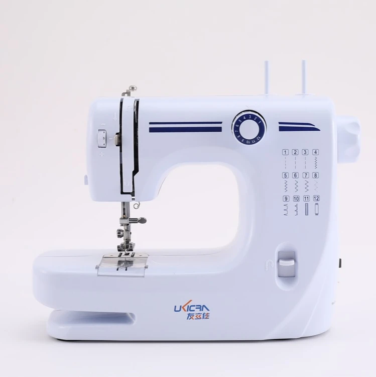 

Electric Sewing Machine Portable Mini with 12 Built-in Stitches, 2 Speeds Double Thread, Embroidery,Foot Pedal