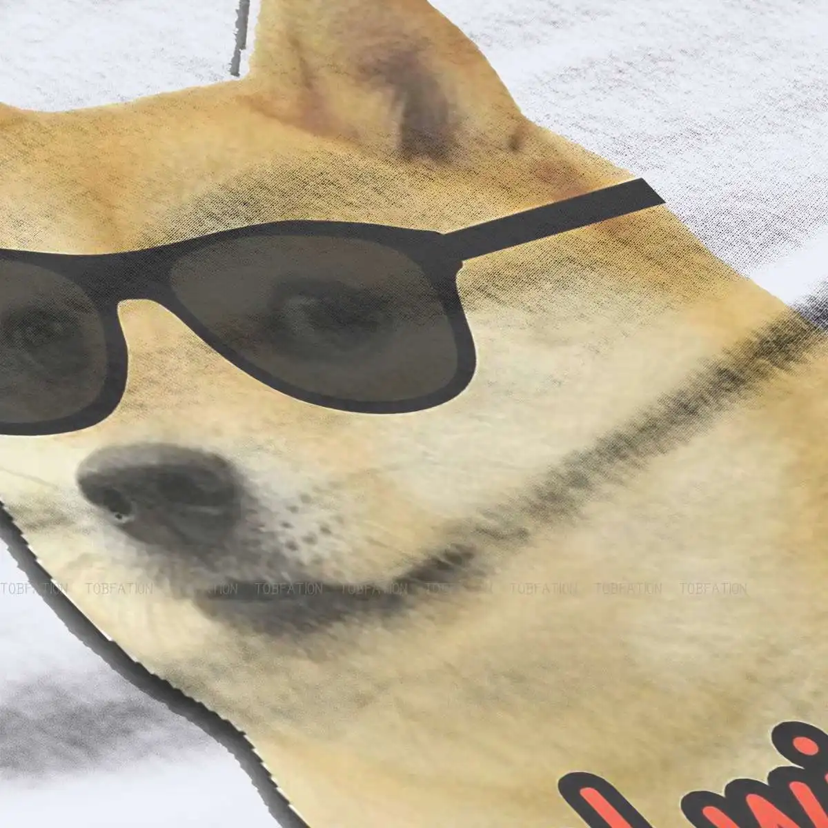 Dogecoin Deal with it Dog Meme Essential Women Shirt Bitcoin Cryptocurrency Art Oversized T-shirt Kawaii Vintage Female Clothing