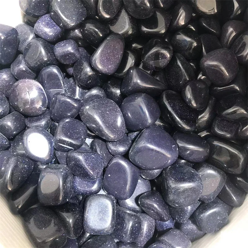 

Natural Blue Sandstone Tumbled Stones Quartz Crystal Healing Reiki Gemstones Home Decoration