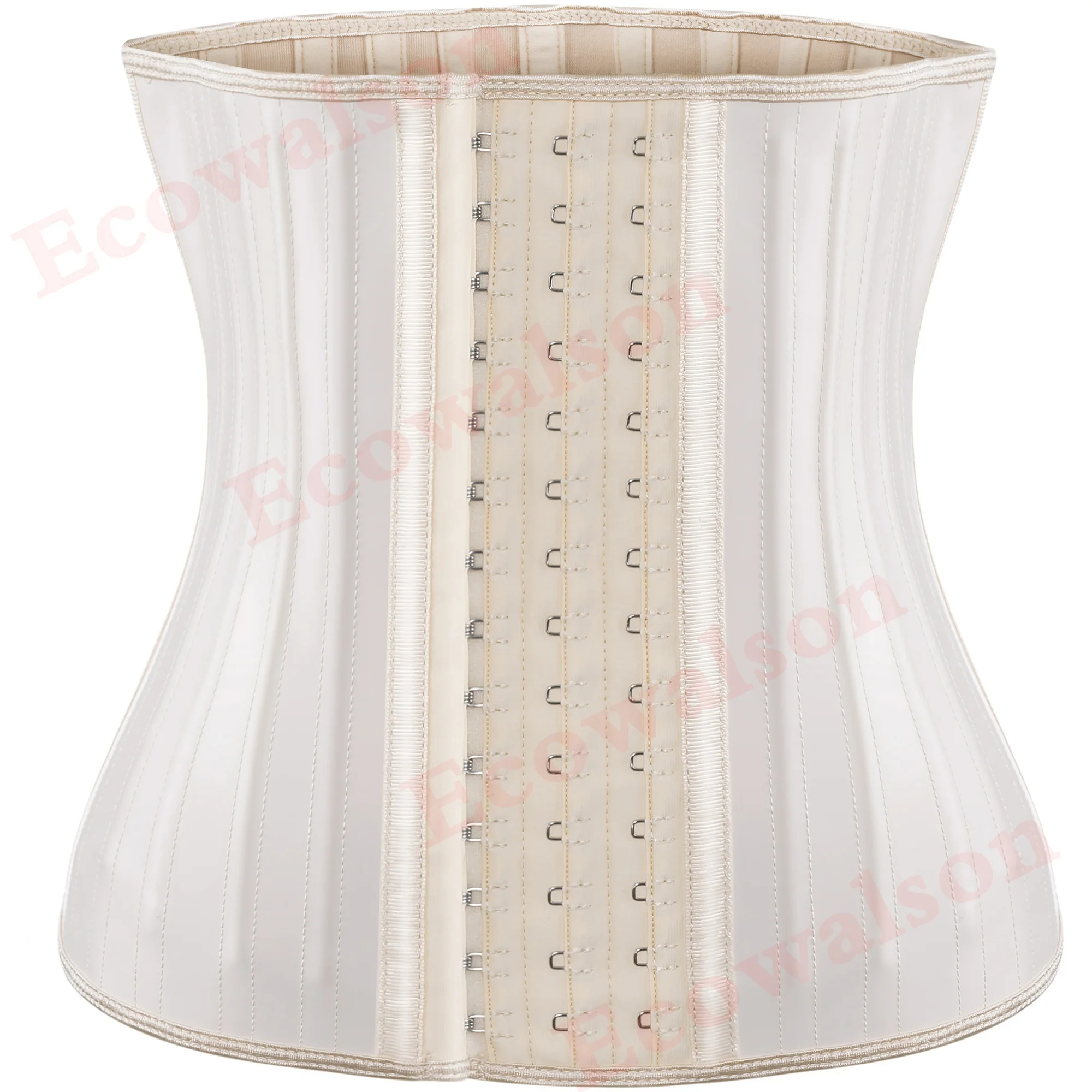 XXXS 25 Steel Bone Waist Trainer for Women Corset Cincher Body Shaperwear Girdles Trimmer with Steel Bone And Extender Ecowalson