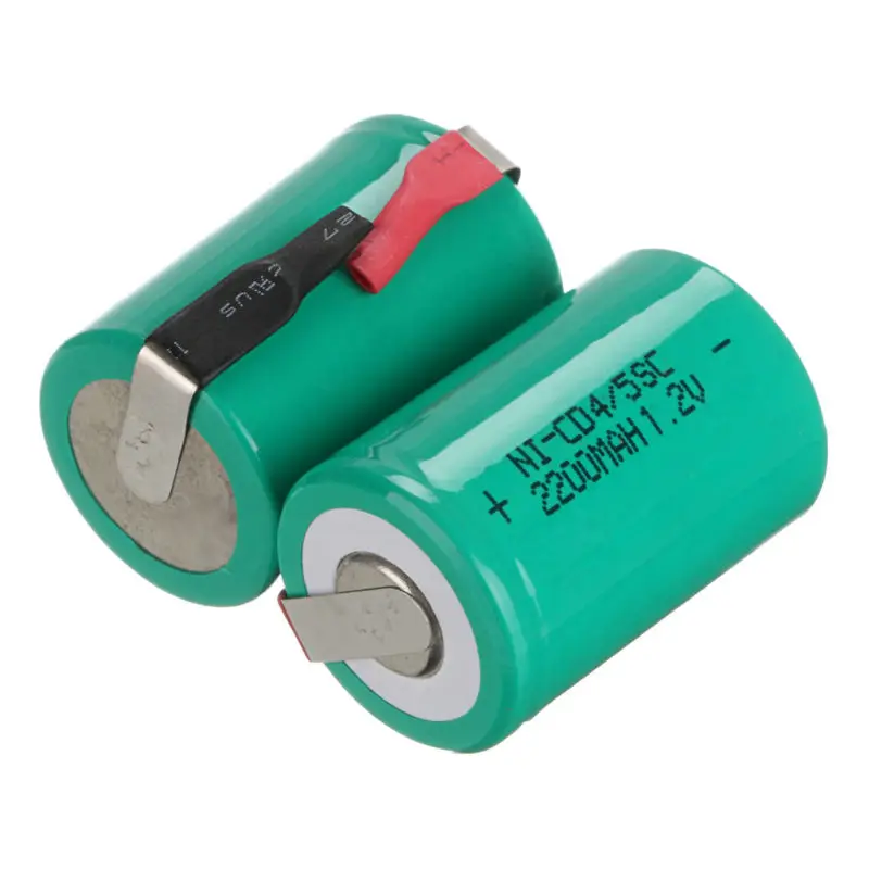 2-20 pz 4/5 SC NI-CD batteria 1.2V 2200mah Sub C batteria ricaricabile per cacciavite fai da te trapano elettrico torcia SUBC battres