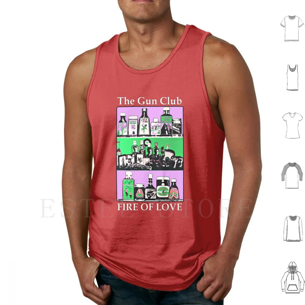 The Gun Club Shirt , Sticker , Hoodie , Mask Tank Tops Vest Gun Club Sex Beat Fire Love Jeffrey Lee Pierce Congo Powers