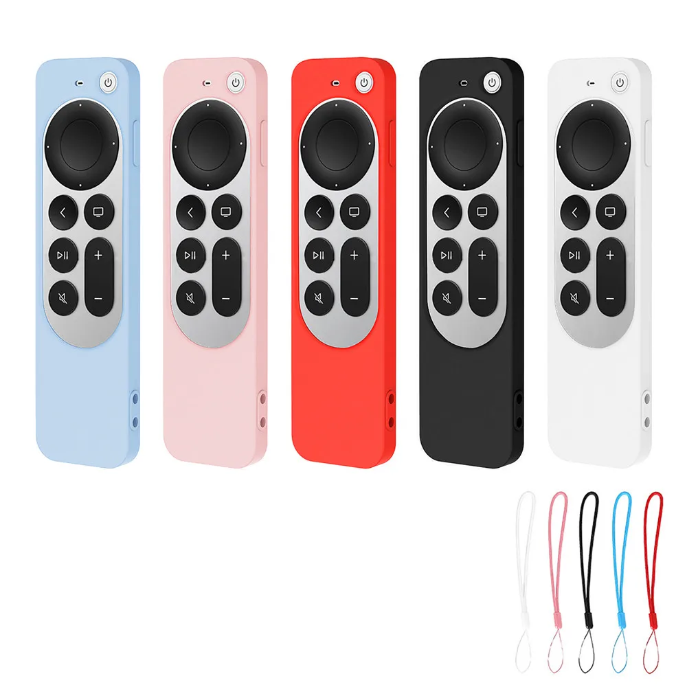 Anti-drop Dust-proof Shell Protective Case  Silicone Sleeve Cover for 2021 New TV 4K Remote Control