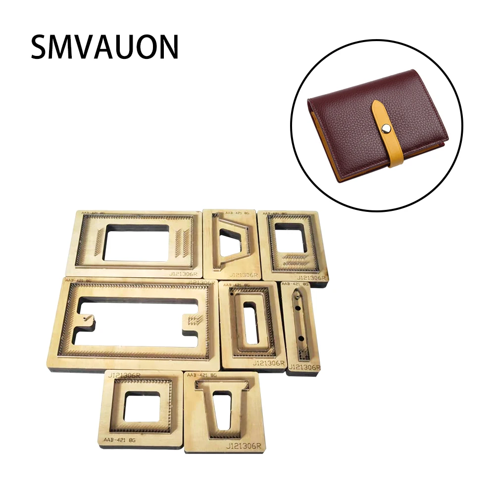 

DIY Handcraft New Dies Wood Cut Die Leather Punch Tool Knife Mold Suitable For Die-Cutting MachinesWallet Cardbags