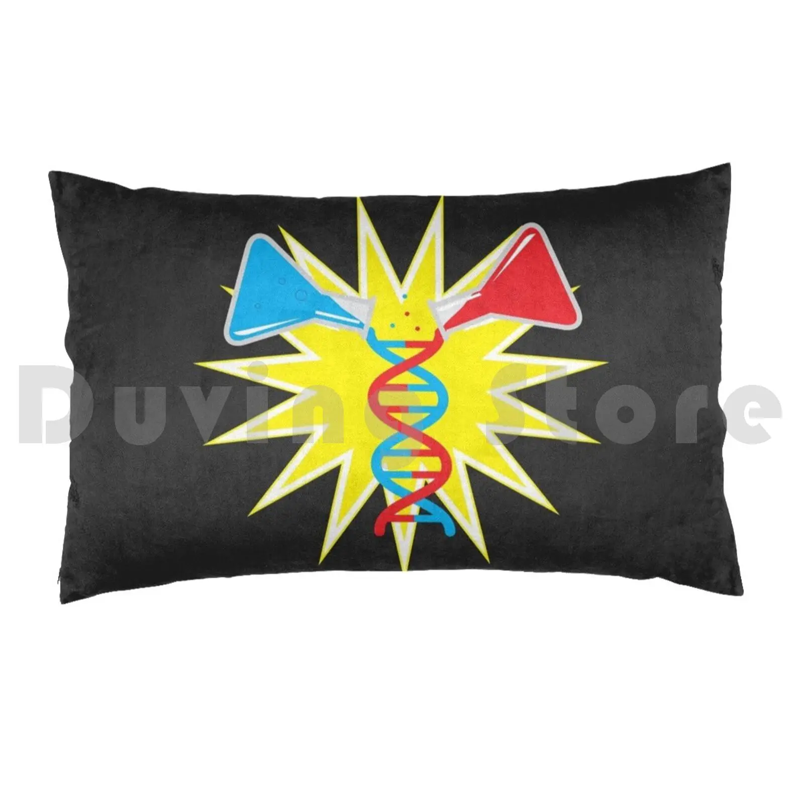 Chemistry D.n.a. Pillow Case Printed 35x50 Chemistry Dna Science Biology Scientist Physics Chemist Chemical