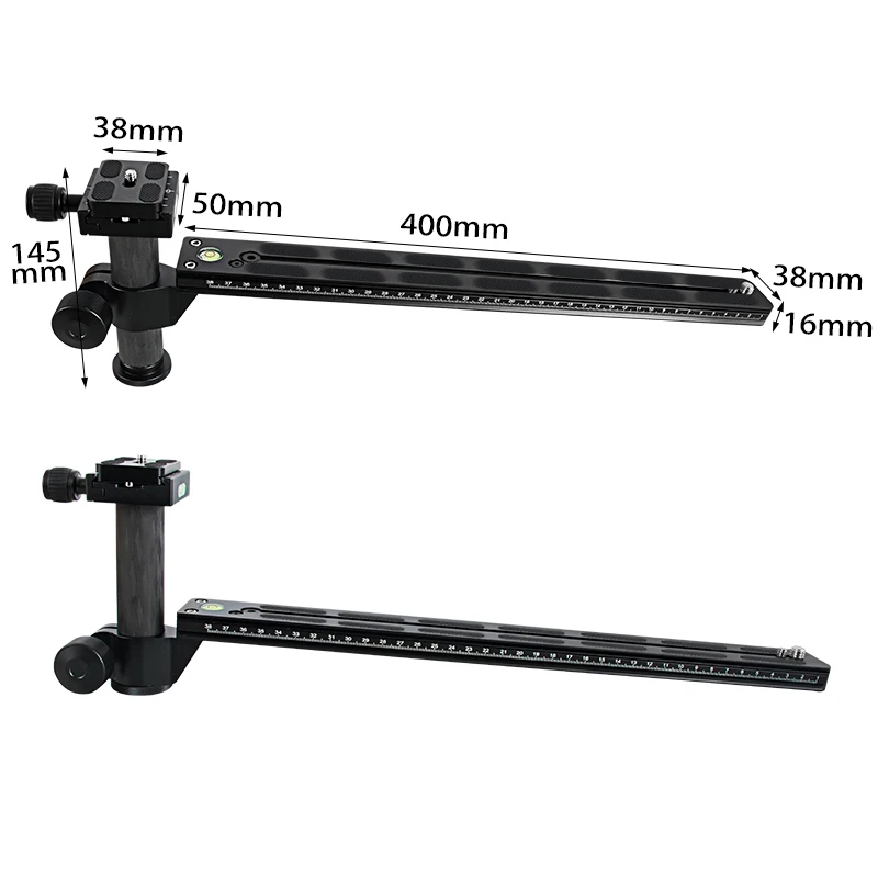 Long Quick Release Plate Telephoto lens mount bracket Adapter Camera Clamping Pillar For Arca Swiss Clamp Tripod Ball Head