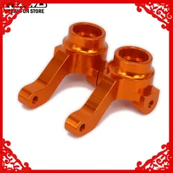 RCAWD Steering Hub Carrier Steering Blocks Upright Set Left Right For Rc Car 1/10 HPI RS4 113708 RS4001 6061-T6