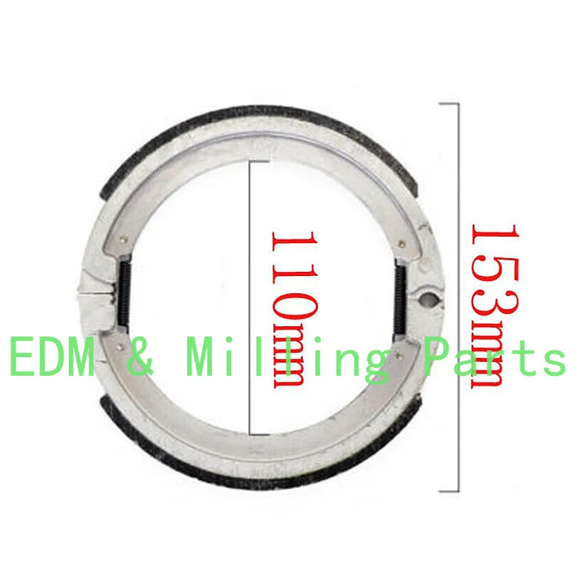 2pcs CNC Milling Machine Aluminum Shoe Brake Ring For Turret Mill Tool For Bridgeport