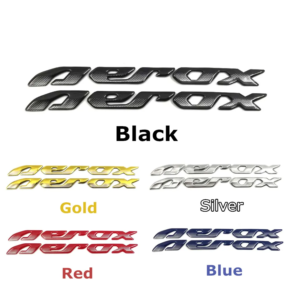 for Yamaha AEROX155 AEROX 155 NVX155 Motorcycle Stickers Emblem Badge 3D Decal Raised Tank Wheel Tank Decals Applique Emblem Fit