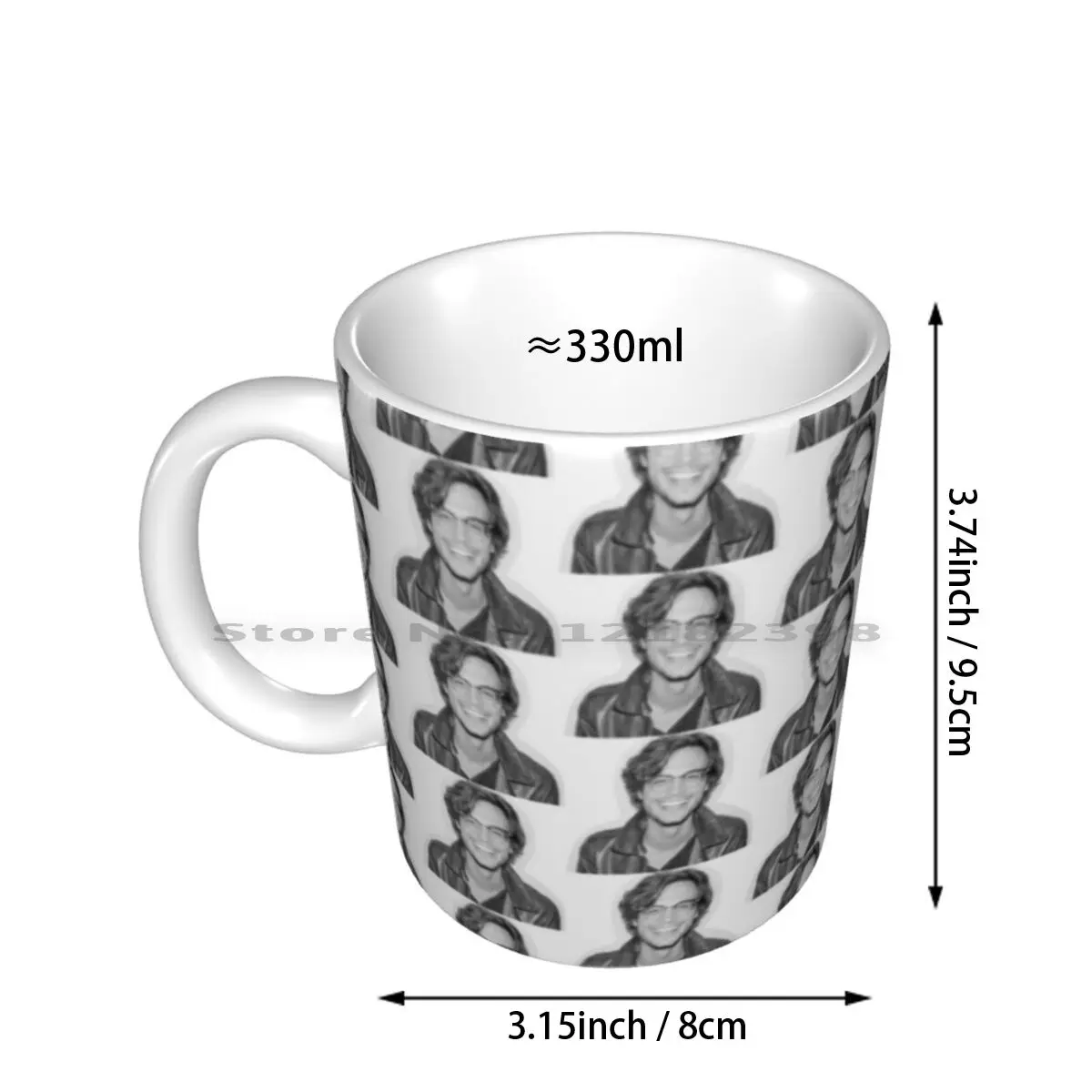 Matthew Gray Gubler Ceramic Mugs Coffee Cups Milk Tea Mug Matthew Gray Gubler Gubler Mgg Criminal Minds Spencer Reid Gray