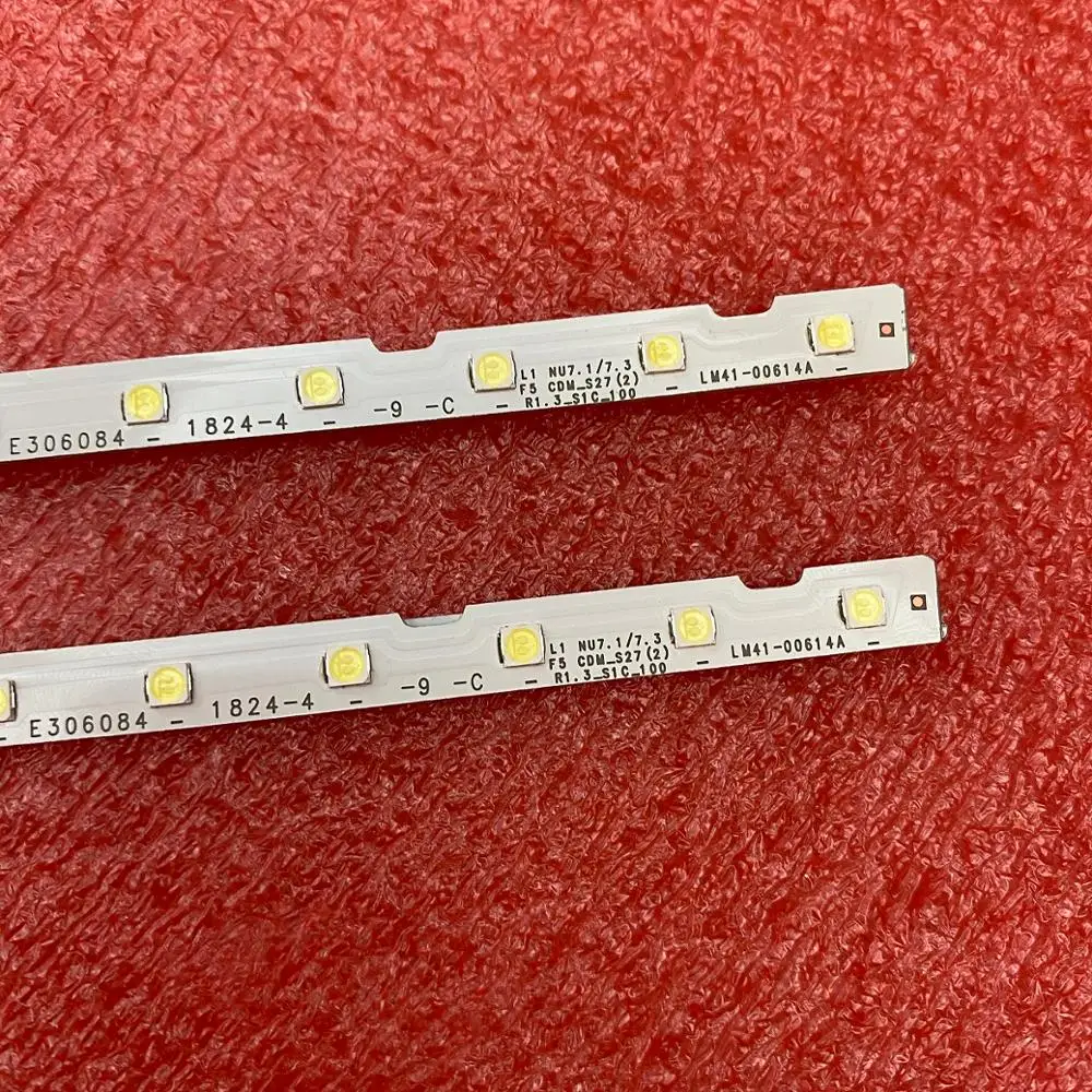 Imagem -06 - Tira de Luz de Fundo Led para Samsung Ue65nu7100 Un65nu7100 Ue65nu7200 Ue65nu7300 Ue65nu7170 Lm4100614a 00617a 00570a Novo 10 Unidades por Lote