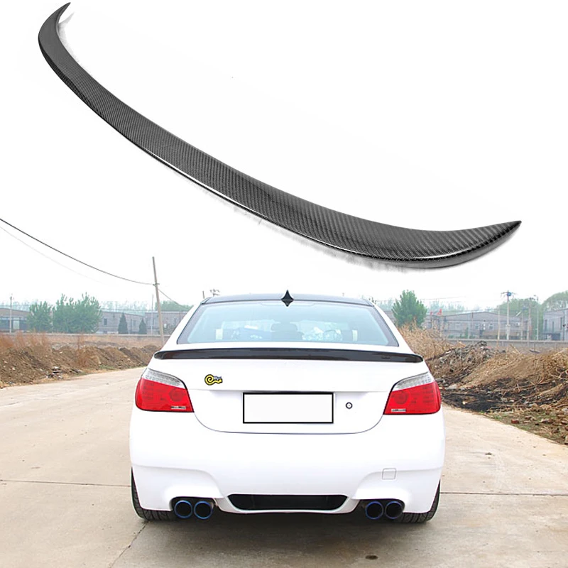 

AC Style Carbon Fiber Rear Trunk Wing Spoiler Duckbill For BMW 5 Series E60 520i 523li 525li 2005-2011