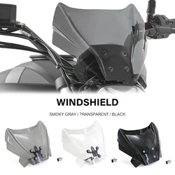 New 2019 - 2024 2023 2022 2021 Motorcycle Windshield WindScreen Wind Shield Screens Deflectors For Benelli 502 C 502C 502c