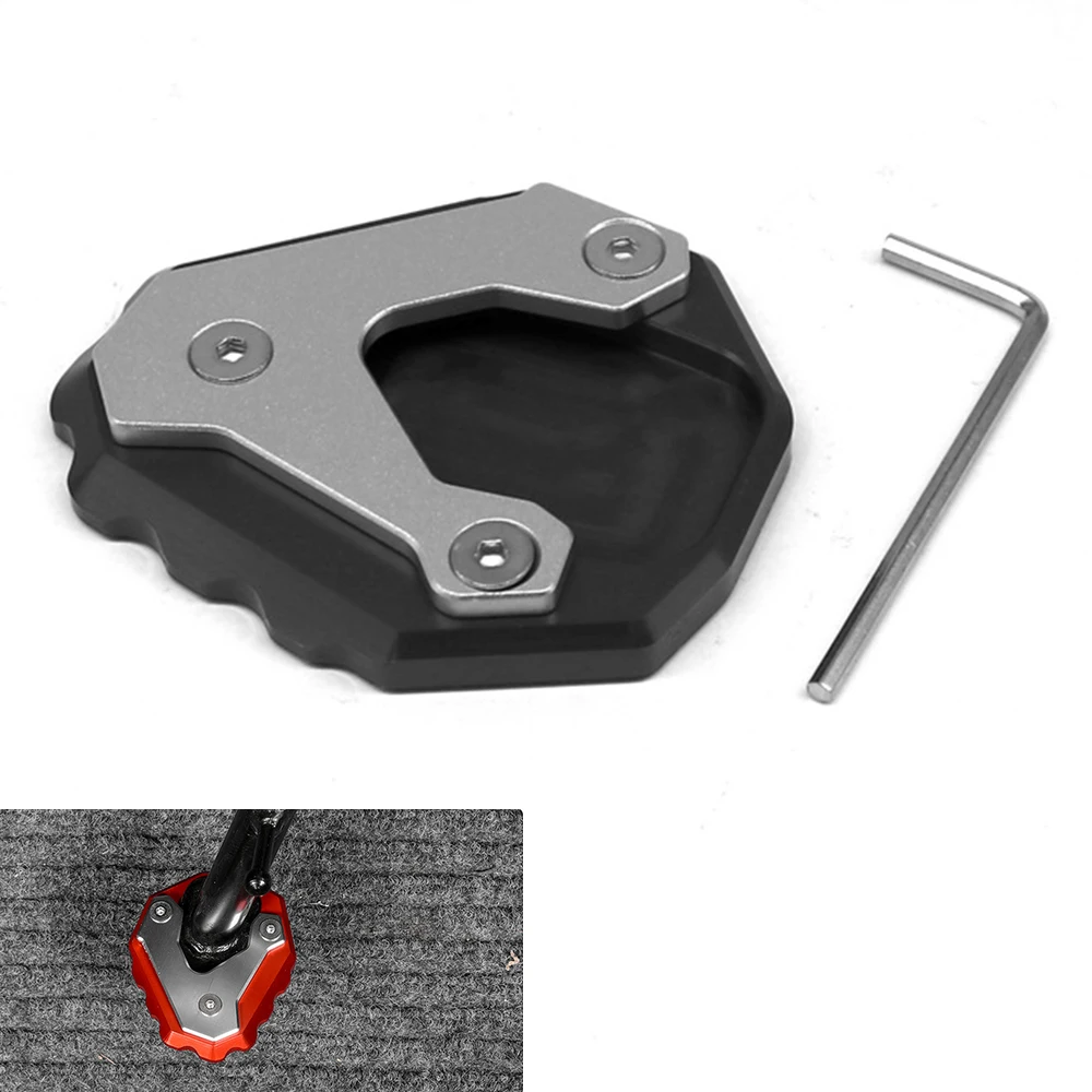 

Motorcycle Foot Side Stand Extension Kickstand Pad Plate Anti-slip Sidestand Pad for Honda 2019-2020 CB500X CB 500X CB 500 X