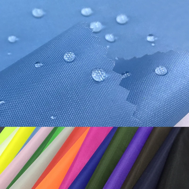 100*150cm Size  Waterproof Polyester Oxford Fabric Cover Cloth Fabric Tent 210D Oxford Fabric