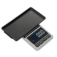 Electronic Jewelry Scale Balance Gram Scale 0.01 / 0.1g Accuracy for Gold Precision Mini Pocket Scale Kitchen Weight Scale 50%