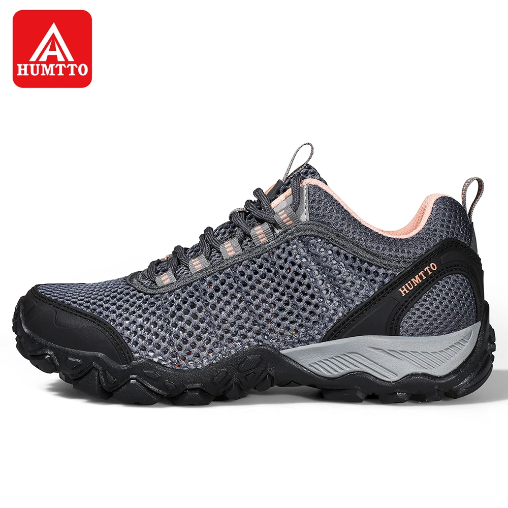 Humtto Outdoor Hiking Boots Breathable Lightweight High Quality Sports Trekking Footwear Couples Mountain Climbing Camping shoes