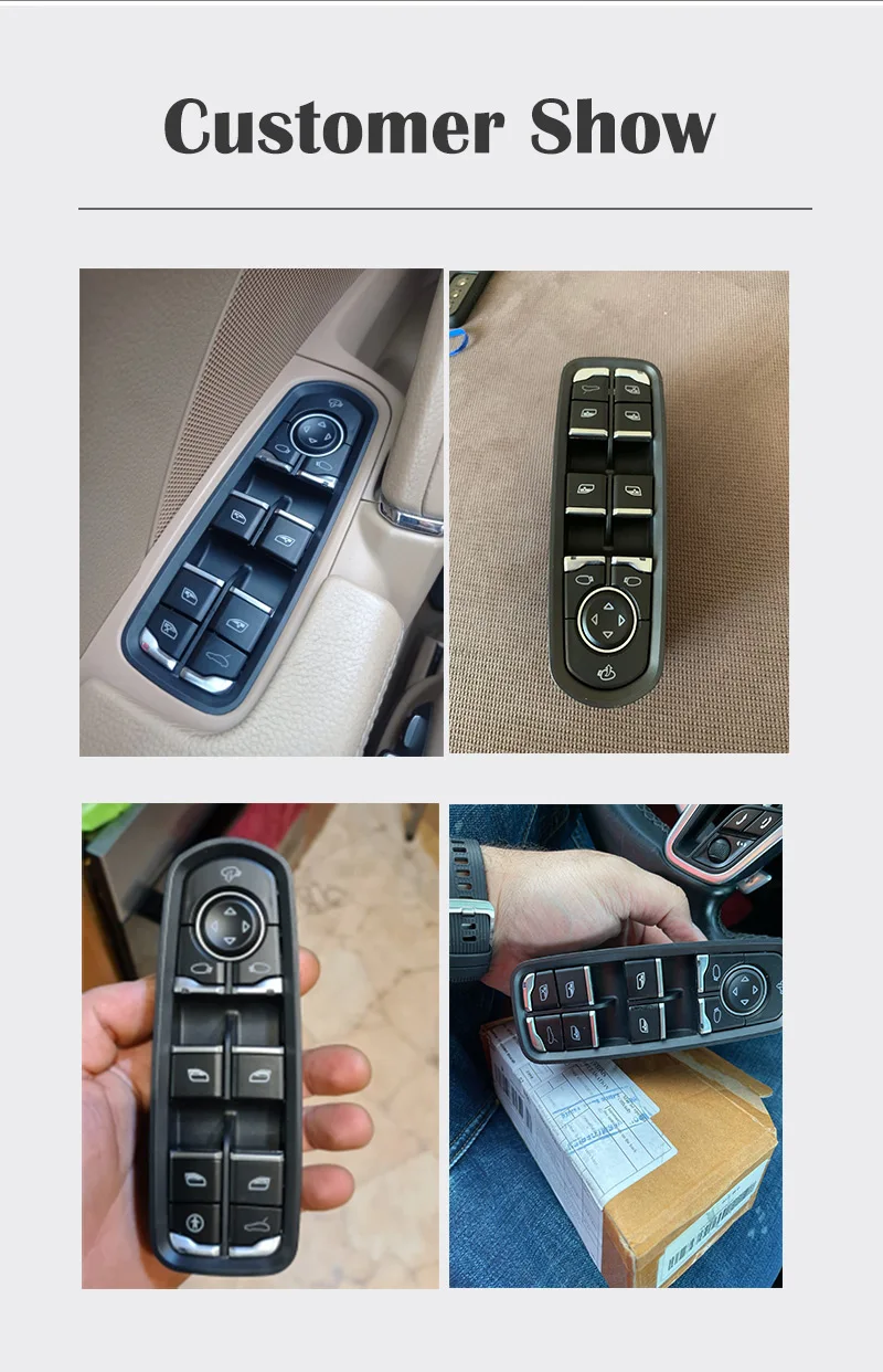 7 pp959858aedml 7 pp959858rdml 7 pp959858mdml Schalter für Fensterheber vorne links für Porsche Cayenne Macan Panamera 2006-2011 – Detail 9