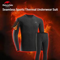 Naturehike Warm HeatMax Underwear Man and Woman Self-heating Fitness Winter  Ski Sport Function Office Work Thermal Underwear