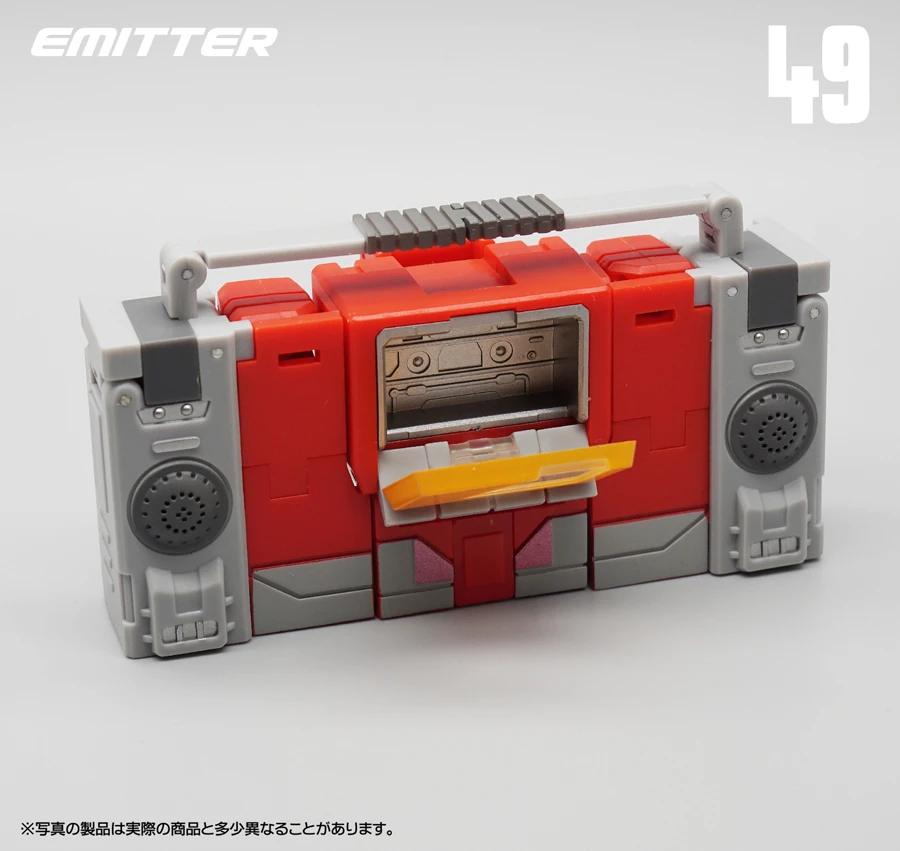 Transformation MFT Blaster Emitter Recorder Model  MF-49 MF49 Pocket War MechFans Mini Action Figure Robot Toys 12cm with box images - 6