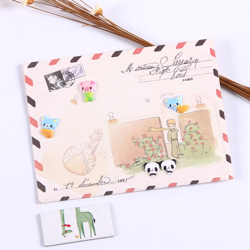 Kawaii Đáng Yêu Động Vật Nhỏ Xốp 3D Trang Trí Văn Phòng Phẩm Miếng Dán Thêu Sò DIY Nhật Ký Album Dán Nhãn Đồ Dùng Học Tập