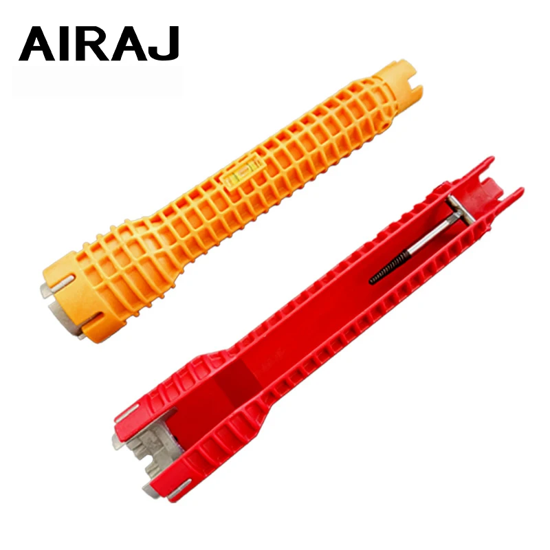 AIRAJ Multi-function Water Pipe Wrench Sink Bottom Pliers Bathroom Plumbing Faucet Installation and Maintenance Tools