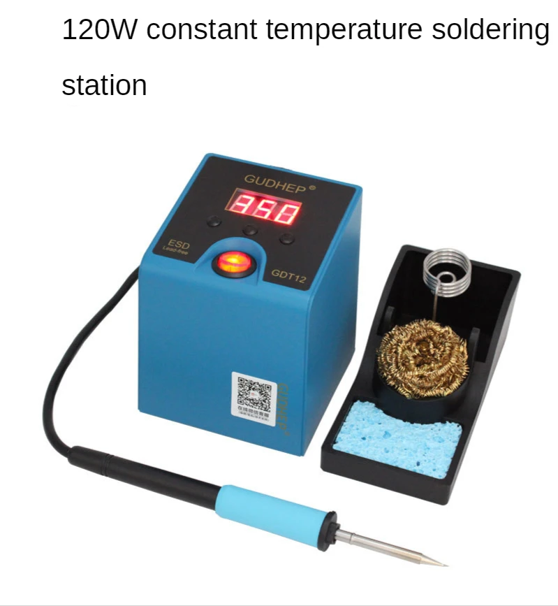 

100-240V T12 Constant Temperature Soldering Station Soldering Iron Tip 120W Digital Display Electric Soldering Iron