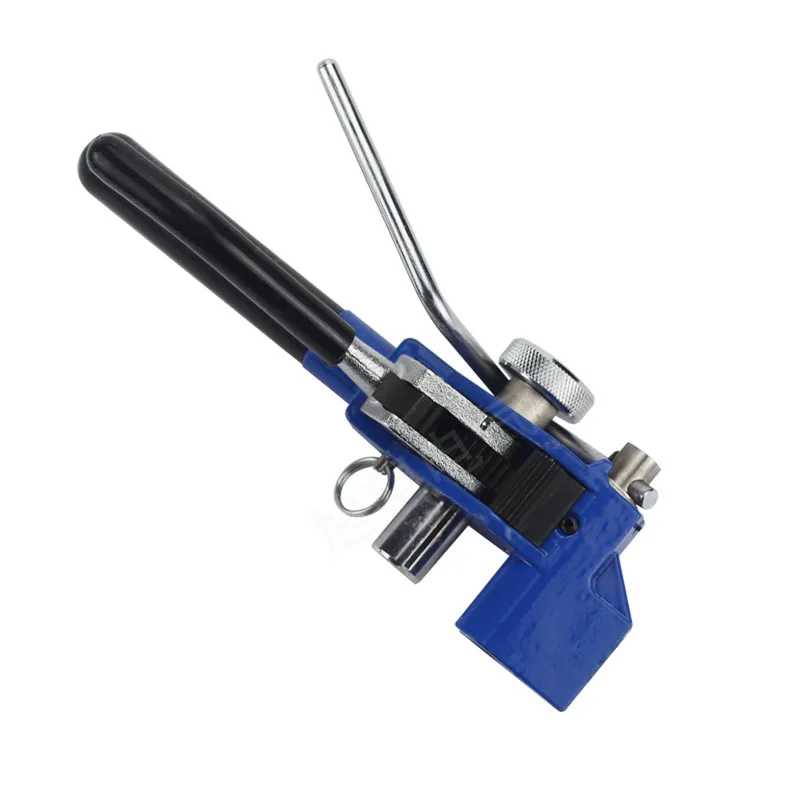 Stainless Steel Cable Tie Gun  Stainless Steel Zip Cable Tie plier bundle tool for width 4.6-19mm thickness 0-0.8mm Blue