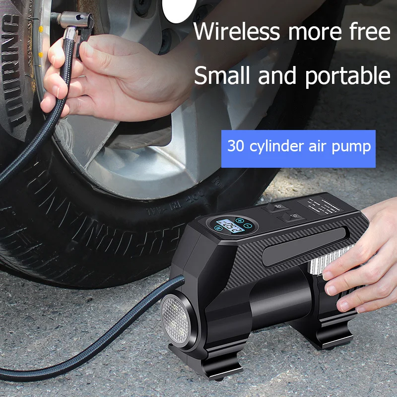 Protable Car Air Compressor 12V Tire Air Inflator Compressor For Cars Bicycle Air Pump Air Pressure Car Tire Inflator Pump