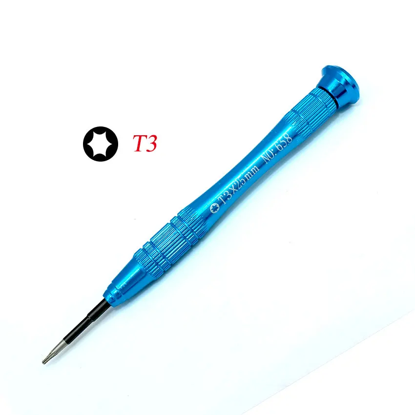 Cacciavite magnetico raccoglitore di viti strumento di smontaggio del telefono fai da te triangolo Phillips 1.5mm scanalato 2.0mm Torx Pentagram T2