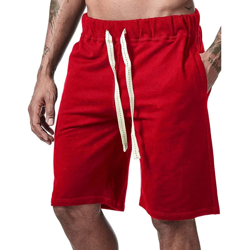 New Men Fitness Loose Sports Shorts Bodybuilding Joggers Summer Bermudas Short Pants Male Casual Fashion Beach Brand Sweatpants