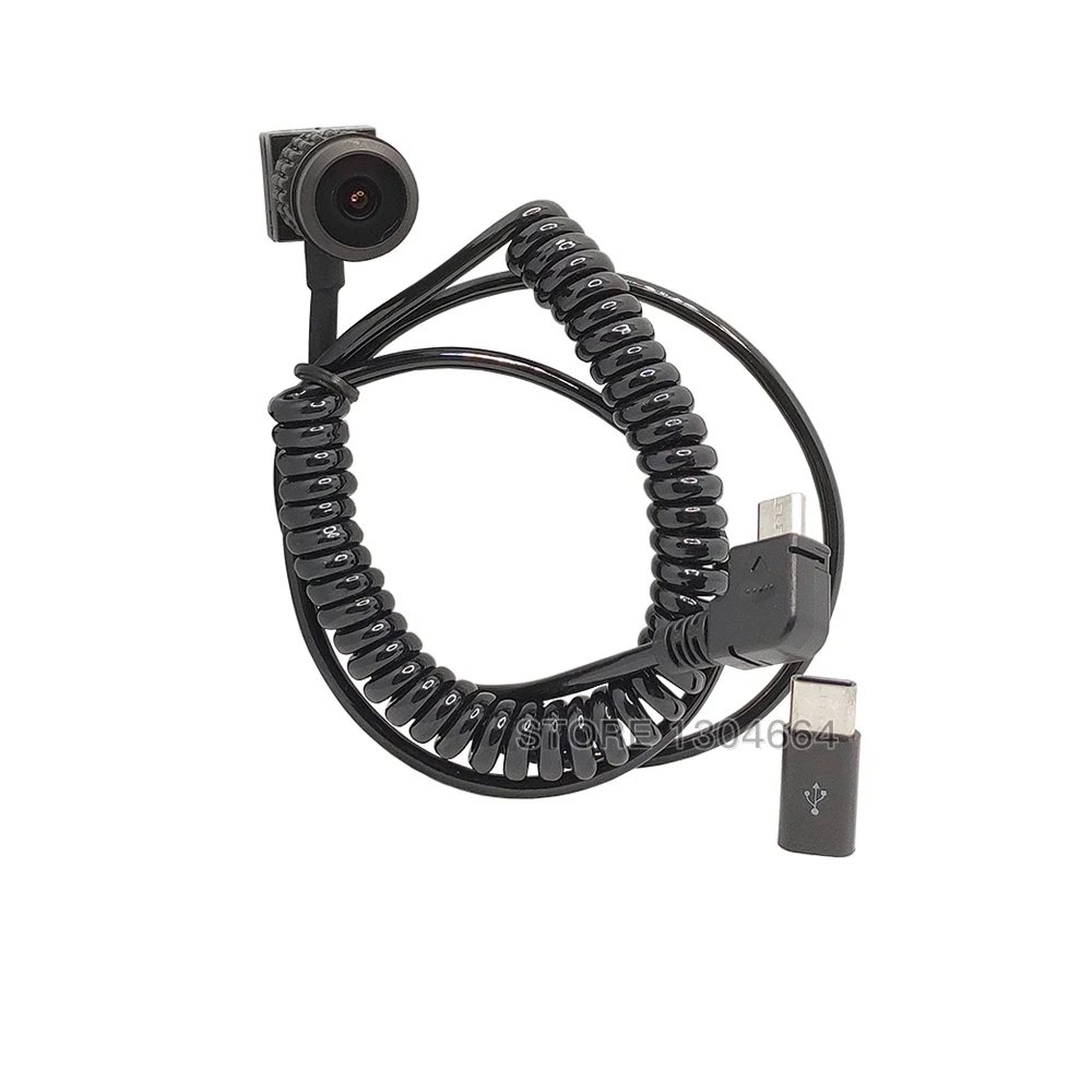 HD 1080P Android External Camera Mircro USB OTG Camera 2.0MP 360°Panoramic Fisheye Mini Camera For Use OTG Android Mobile Phone