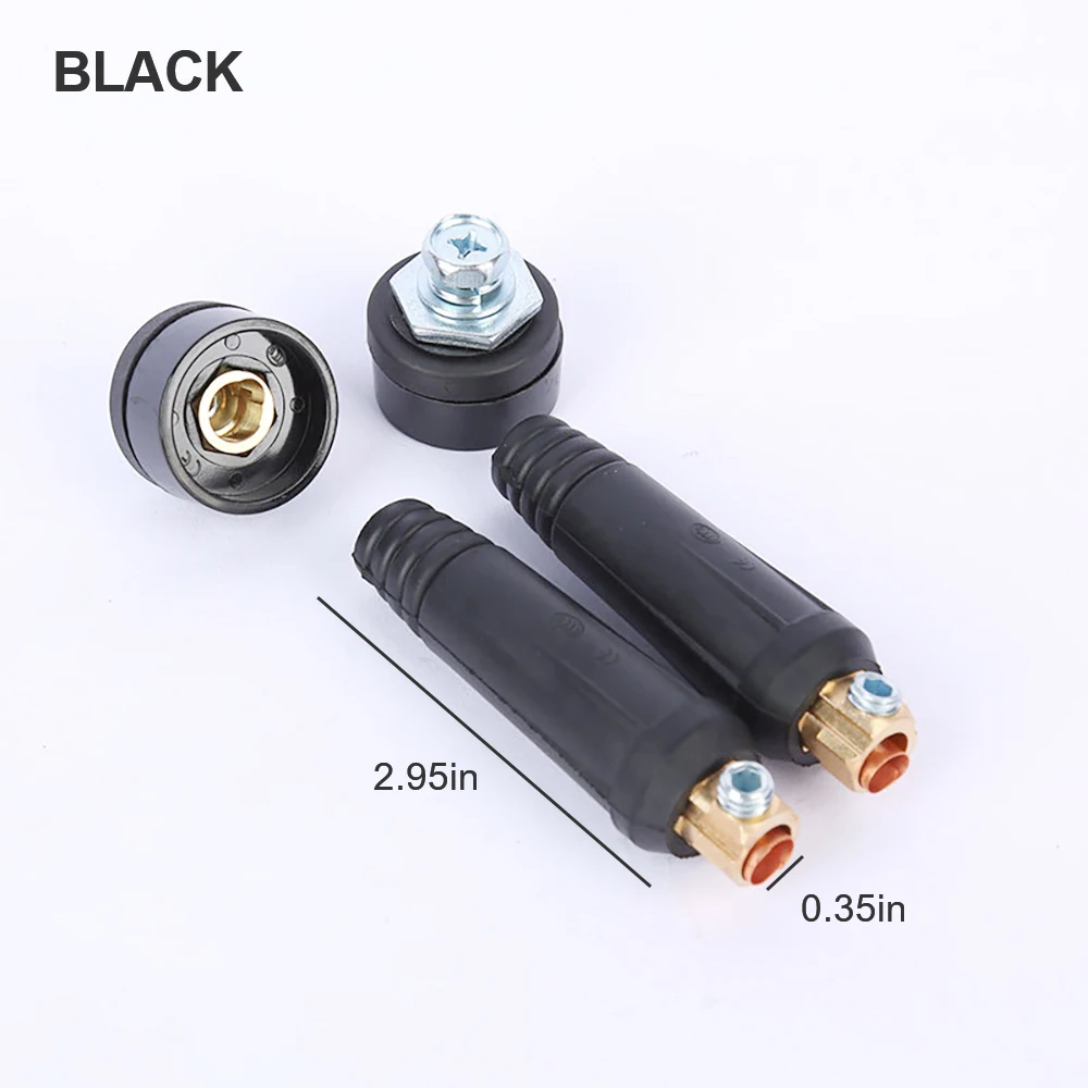 1PCS Rapid Fitting Europe Welding Machine Cable Connector DKJ 10-25 Quick Connector Welding Machine Plug Socket Quick Connector