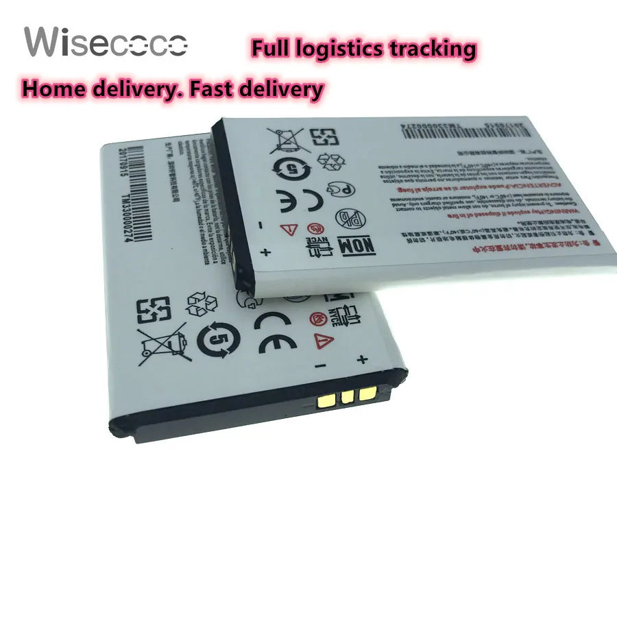 Wisecoco NEW 1600mAh AB1600DWML AB1600CWMT Battery For PHILIPS Xenium E160 Smartphone With Tracking Number Fast Delivery