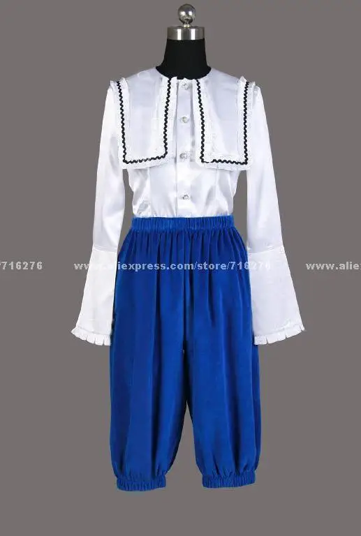 Free Shipping New Cheap Cosplay Costume Wholesale/Retail Rozen Maiden Souseiseki  Lapislazuli Party Dress Lolita