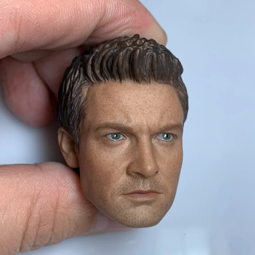 

1/6 eagle-eyed Jeremy Rainer's male head shape is suitable for 12-inch body male plastic body male soldier doll head carving